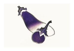 Vintage Aubergine 100x70