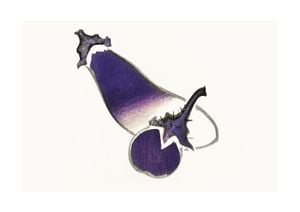 Vintage Aubergine 30x21