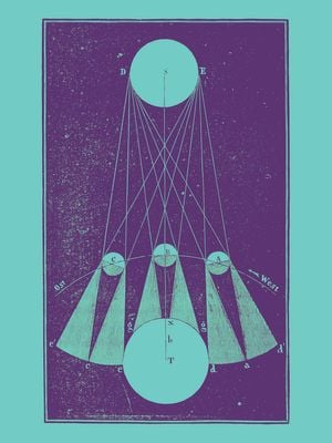Vintage Triangulation 30x40