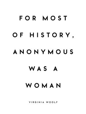 Virginia Woolf Quote 30x40