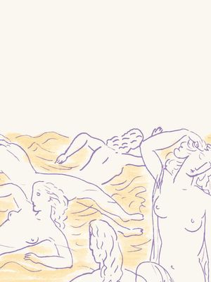 Waiting For The Sun 30x40