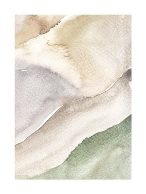 Watercolor Layers 30x40