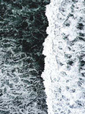 Wave Collision 30x40