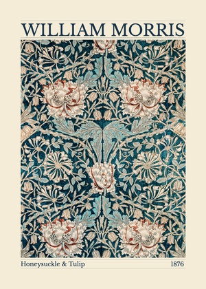 William Morris Honeysuckle And Tulip 30x40