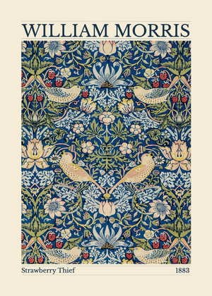 William Morris Strawberry Thief 30x40