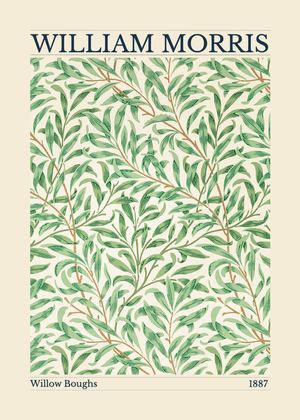 William Morris Willow Bough Green 30x40