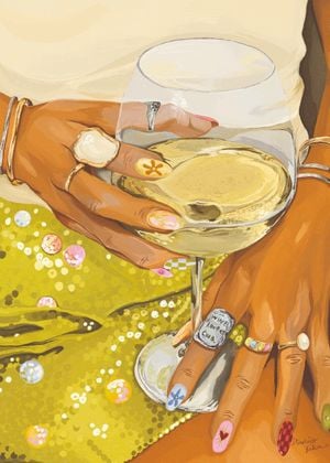 Wine Lovers Club 30x40