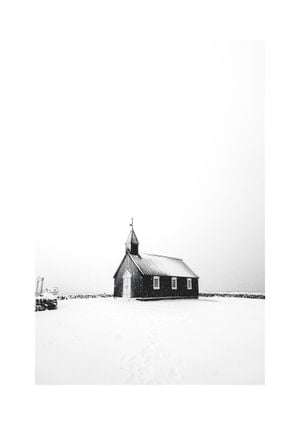 Winter Church 21x30