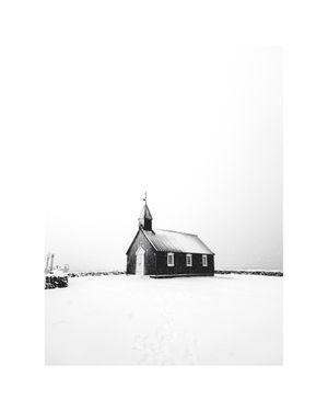 Winter Church 40x50