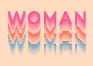 Woman Woman Woman 30x21