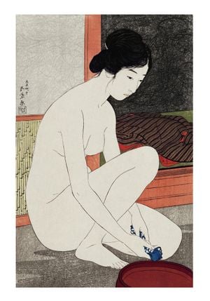 Yokugo No Onna By G.Hashiguchi 70x100