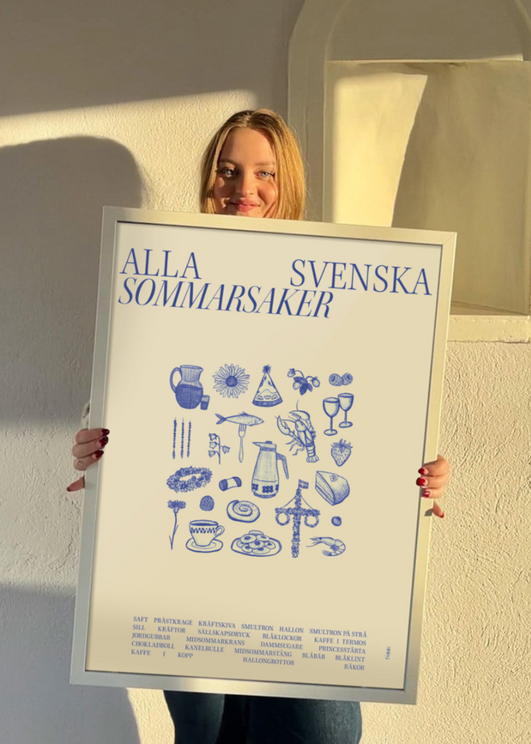 Alla Svenska Sommarsaker, Blå