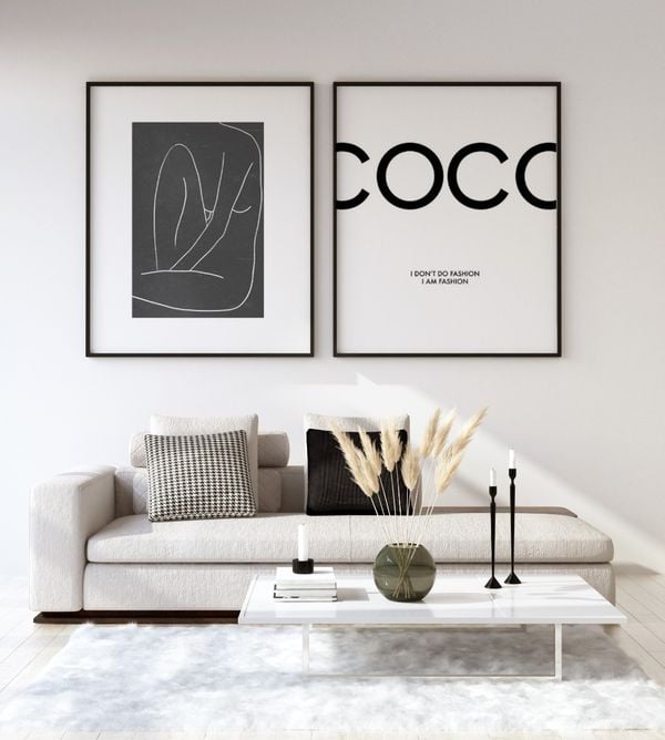 Poster - Coco Chanel 40x50 - Dear Sam