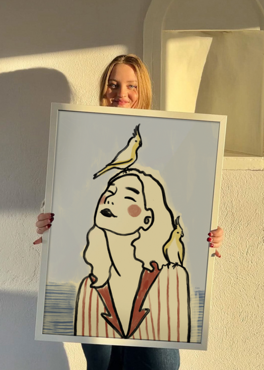 Feathers, Blå