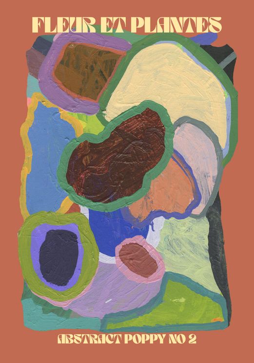 Abstract Poppy No 2