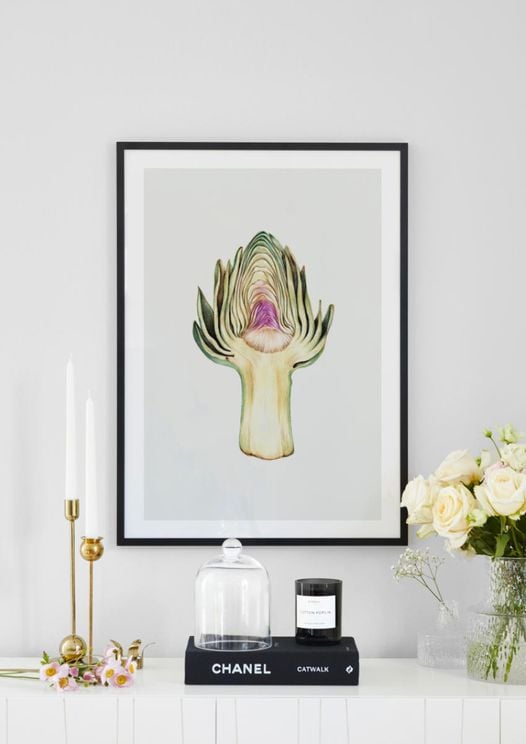 Artichoke In Watercolor