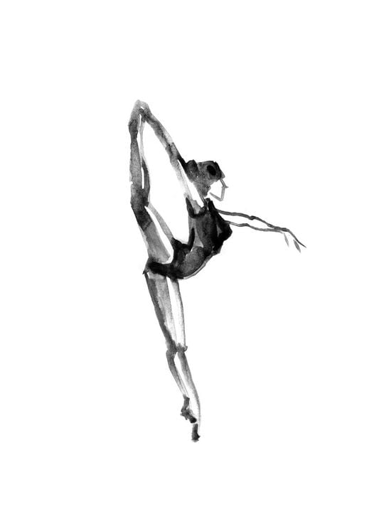 Ballerina Illustration