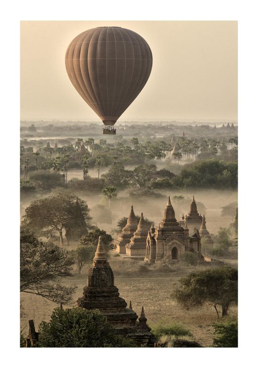 Balloon Over Bagan
