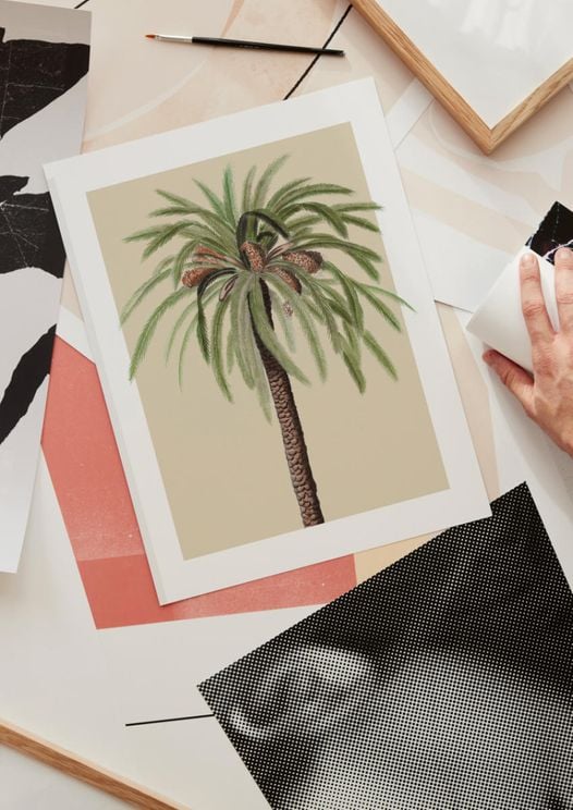 Beige Palm