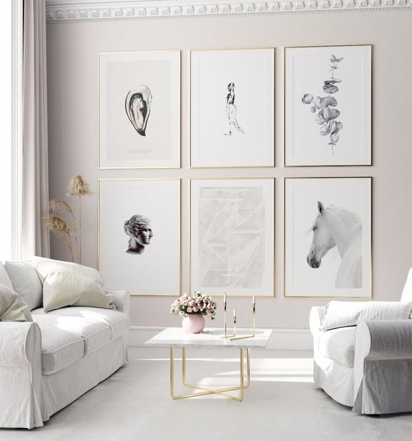 White Eucalyptus In Watercolor