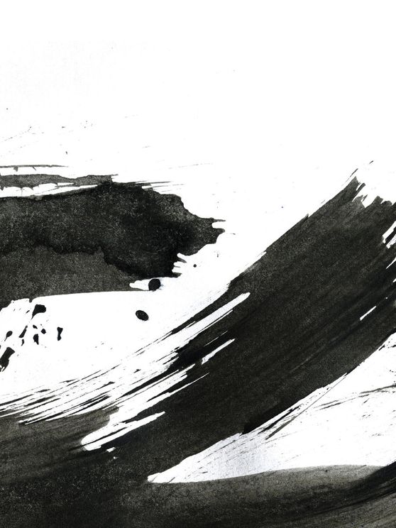 Black Ink Strokes