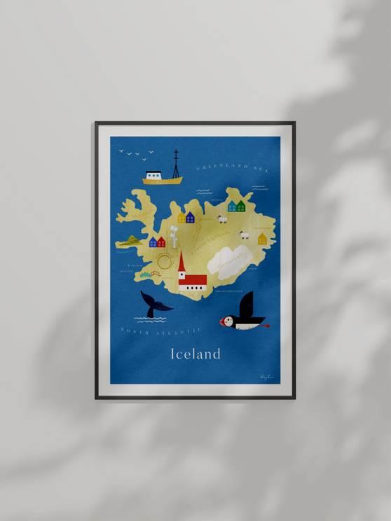 Iceland Map