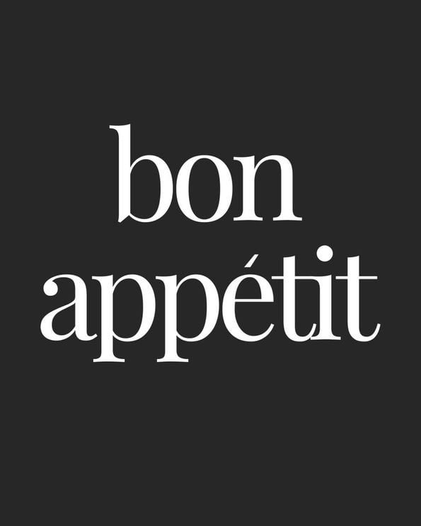 Bon Appetit
