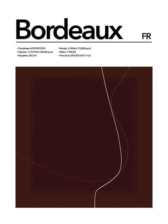 Bordeaux Abstract