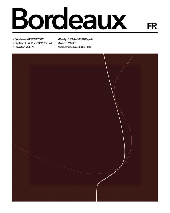 Bordeaux Abstract