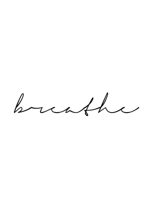 Purchase Breathe Poster Online