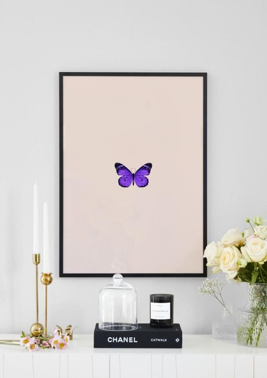 Butterfly Purple
