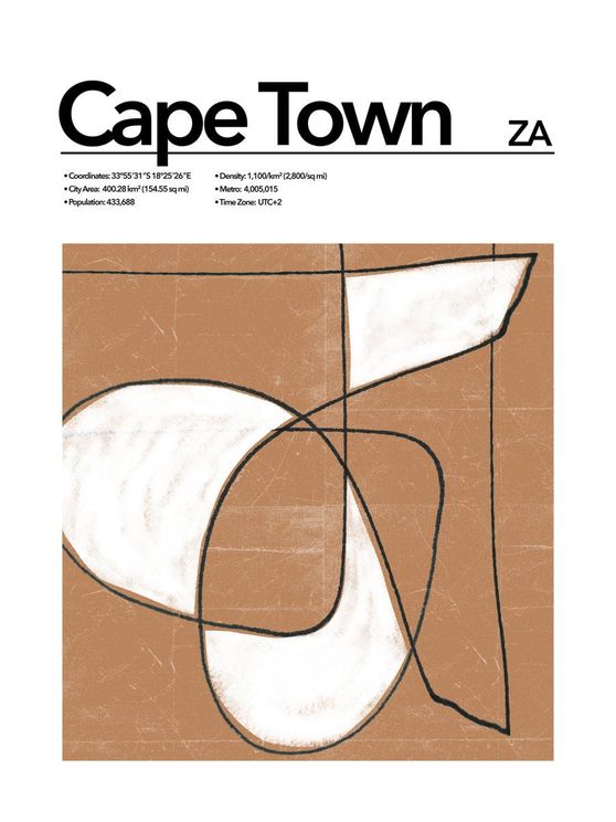 Cape Town Abstract