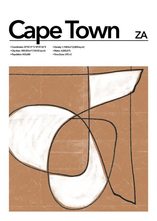 Cape Town Abstract