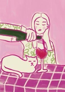 Cats And Wine, Rosa