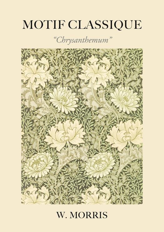 Chrysanthemum By William Morris