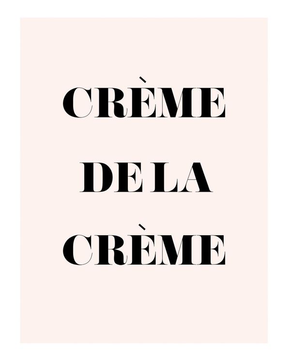 Creme De La Creme