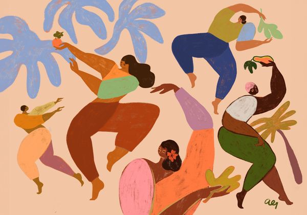 Dance Dance 70x50