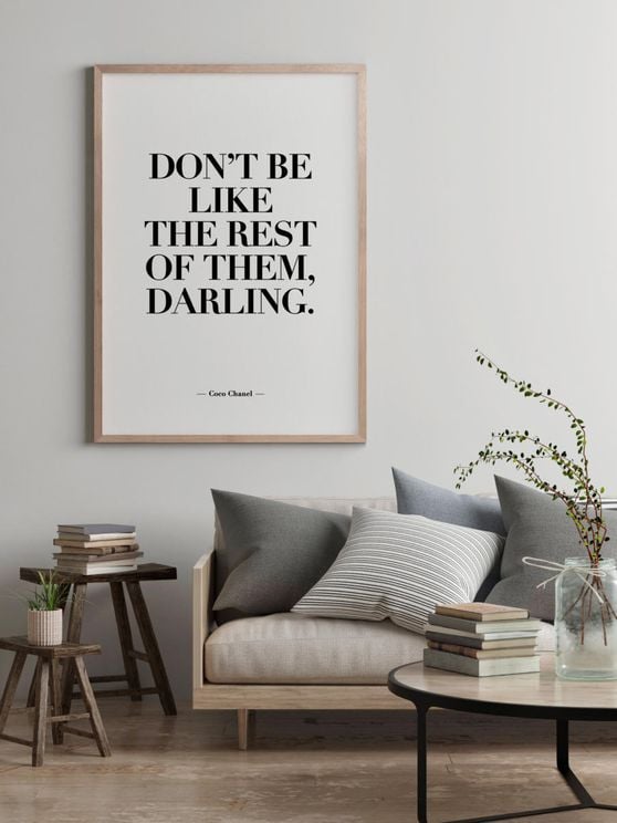Don't Be Like The Rest Of Them