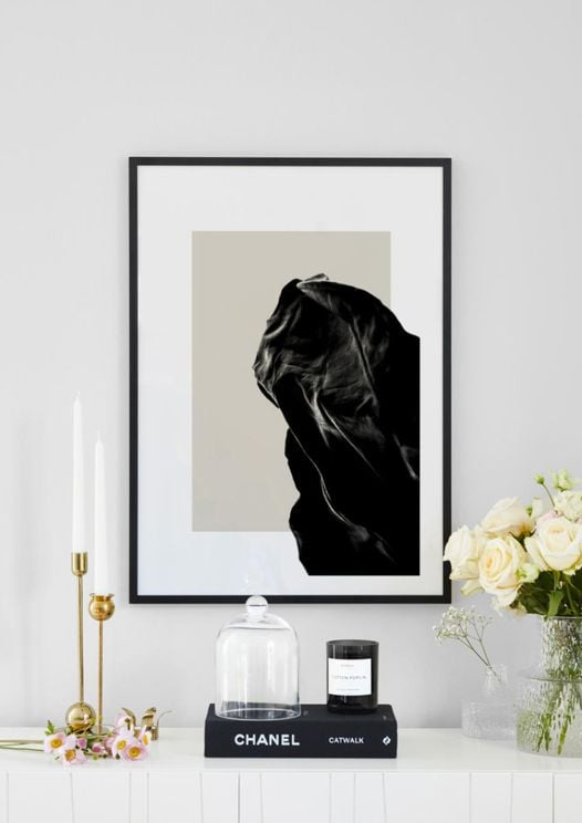 Dried Black Leaf One
