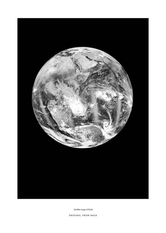 Earth From The Satellite