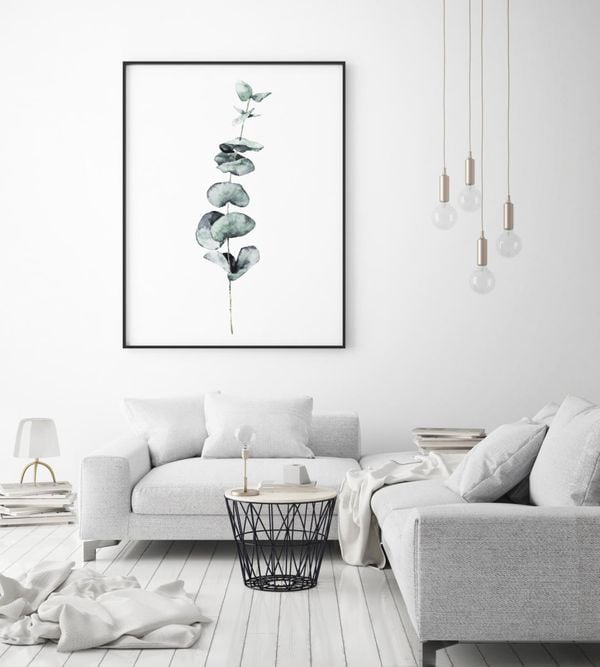Eucalyptus In Watercolor