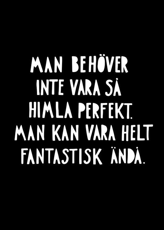 Fantastisk Svart