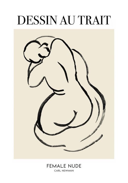 Female Nude 2 By Carl Newman
