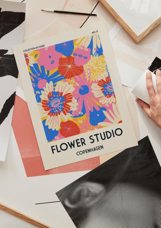 Purchase Flower Studio Copenhagen Poster Online 