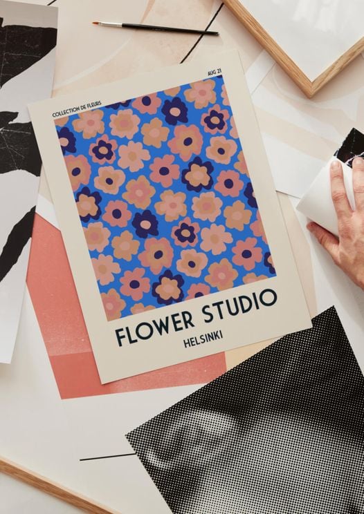 Purchase Flower Studio Helsinki Poster Online 