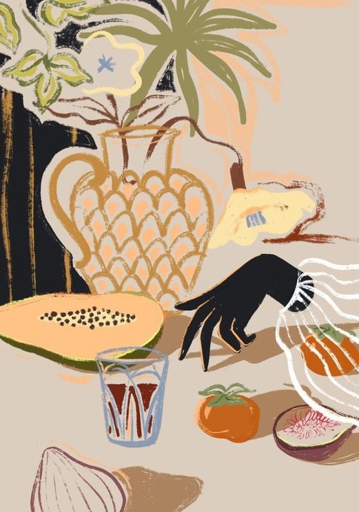 Fruitful Spread 50x70