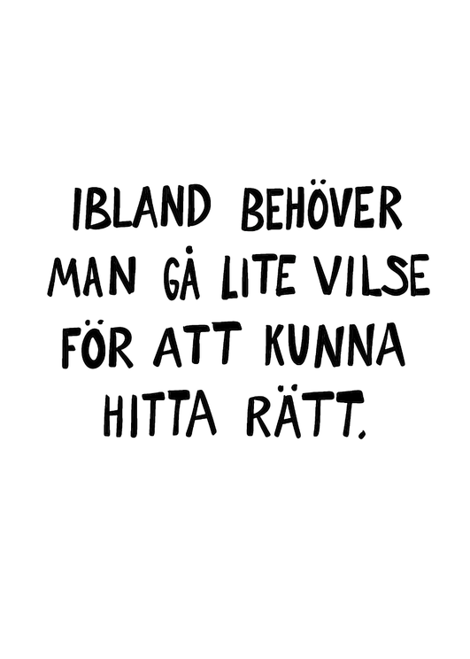 Gå Vilse Vit