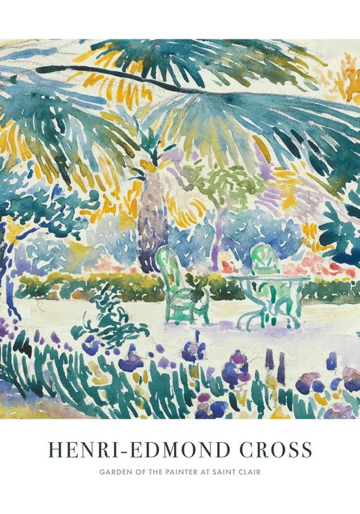 Garden Of The Painter At Sain Clair