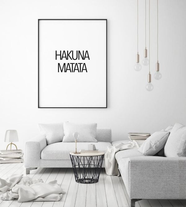 Online Hakuna Poster Matata Purchase