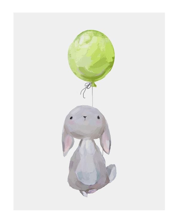 Hare With Balloon